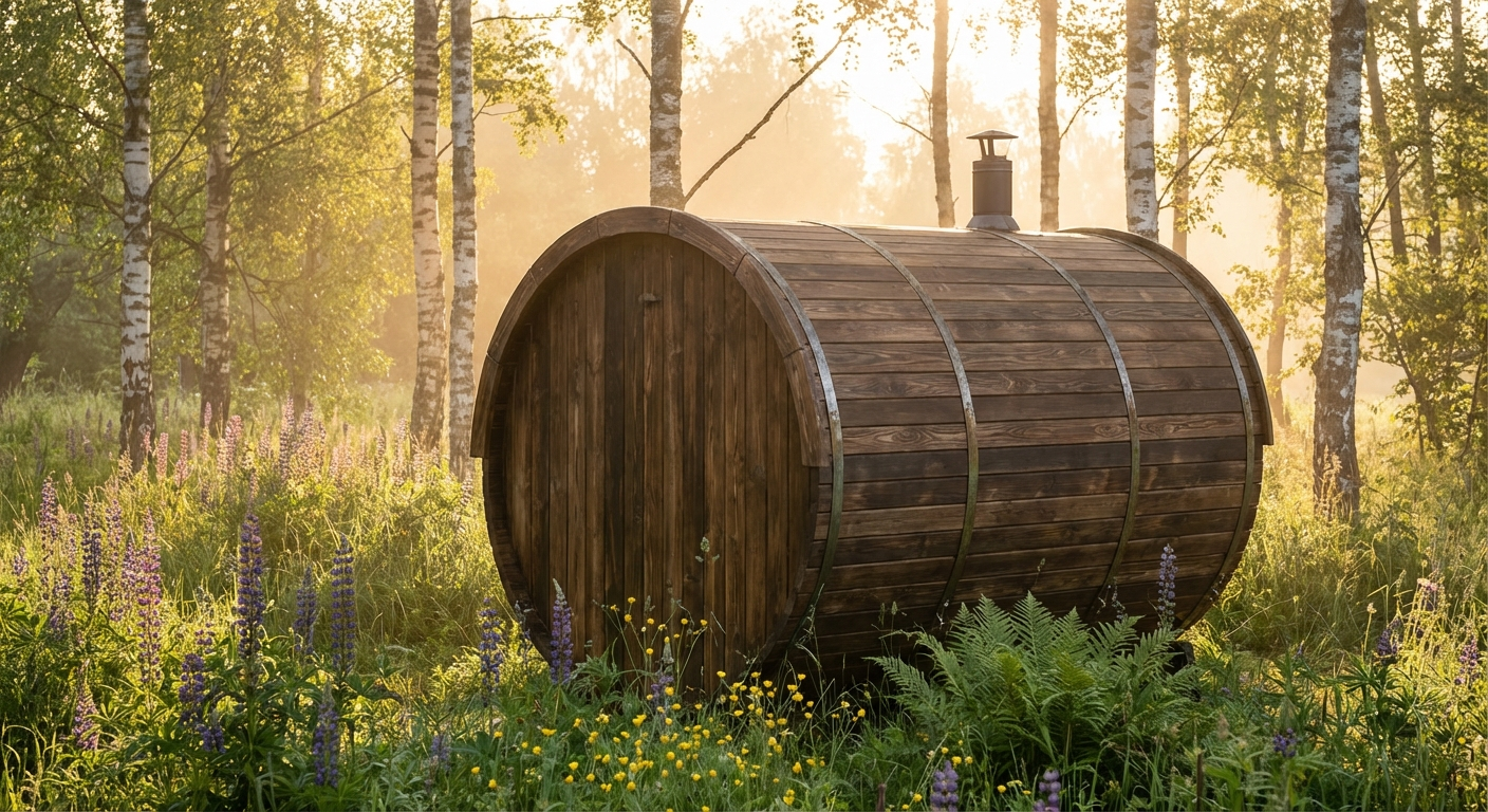 Baltresto Fasssauna im Garten – Test 2026