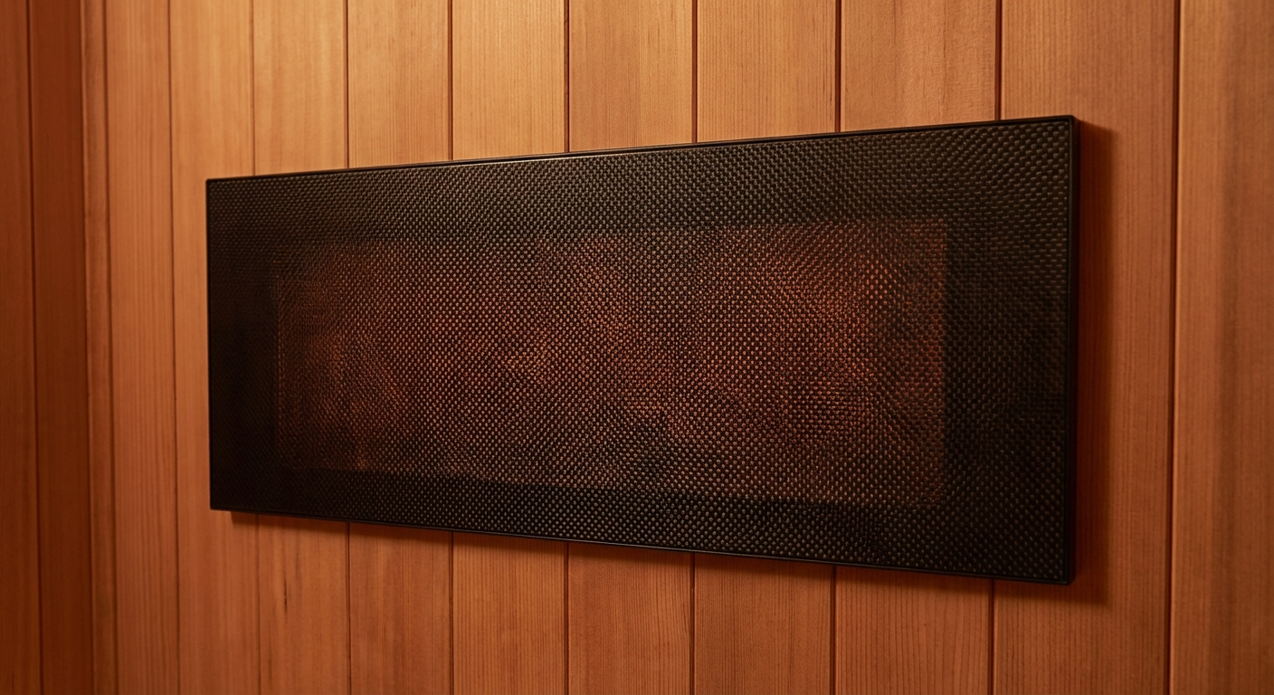 Carbon-Infrarotstrahler Nahaufnahme