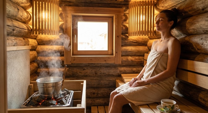 Sauna Wellness Gesundheit